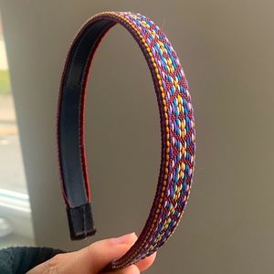 Hand stitched colorful headband